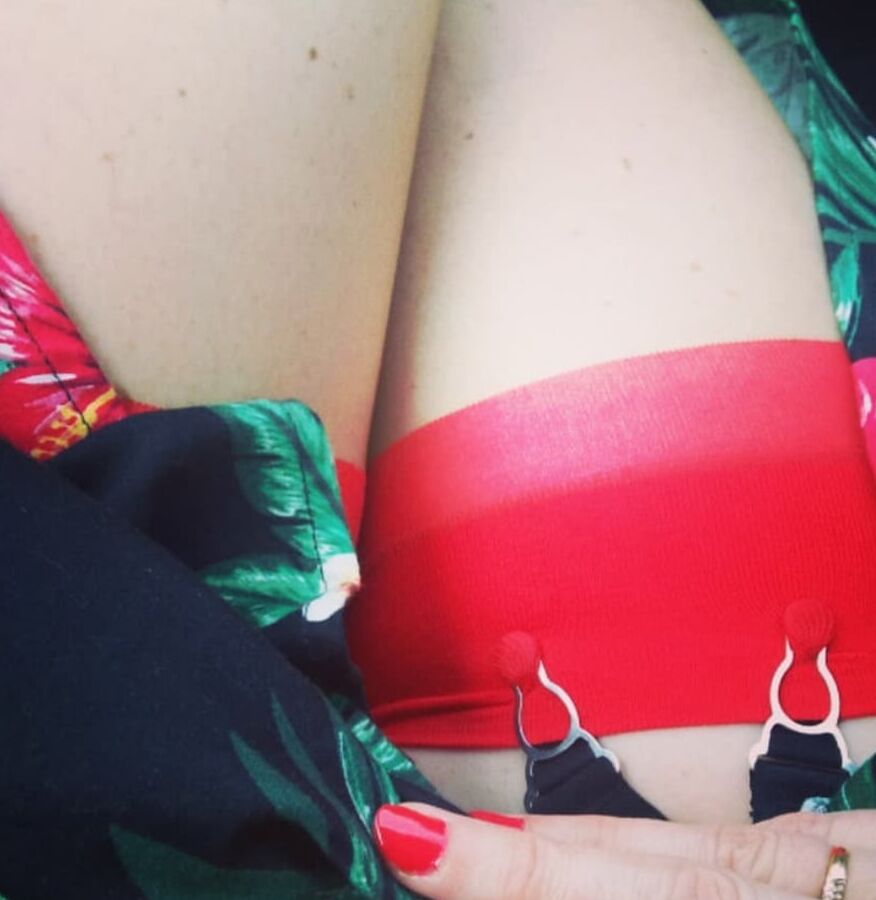 stockings on the belt