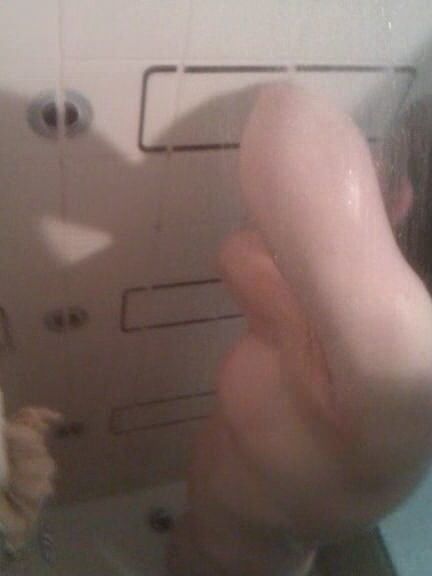 Mature shower time