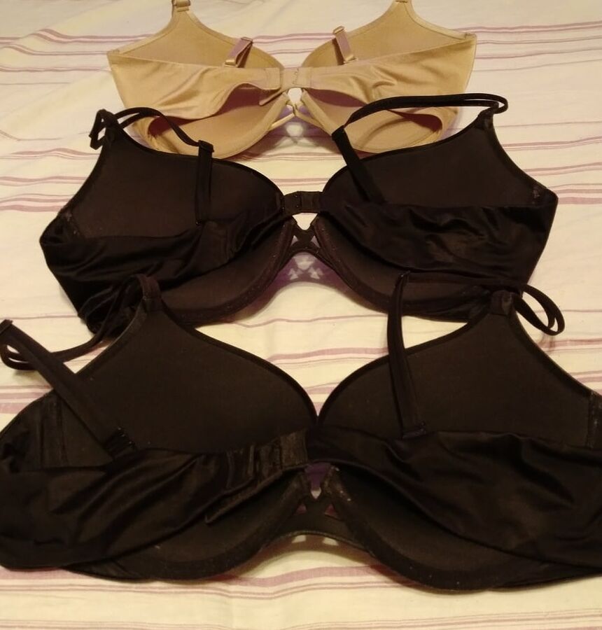 a small collection of bras vs my girlfriend