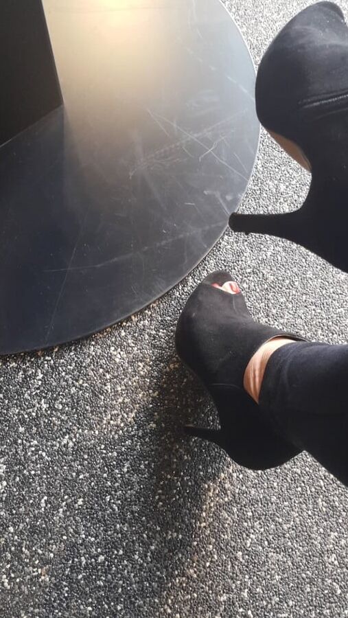 high heels