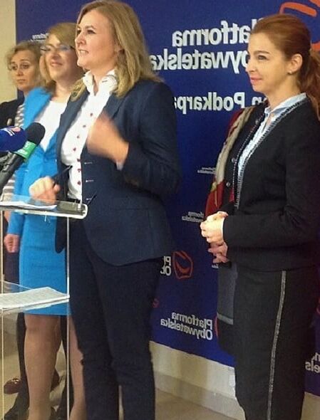 Females in politics-Elzbieta Lukacijewska