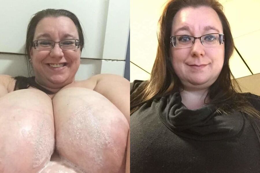 On off huge boobs