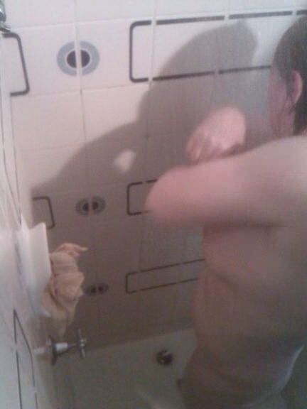 Mature shower time