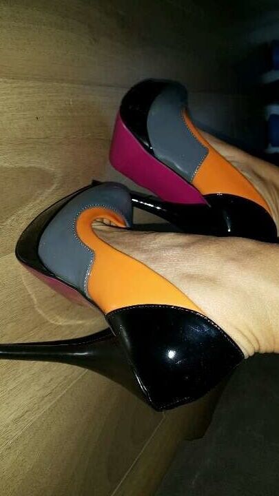 high heels