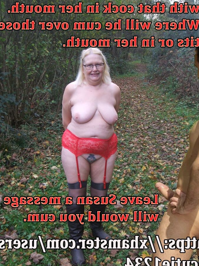 Captions made for Susan showing what she likes.