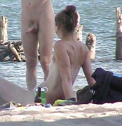 Girls checking out cocks