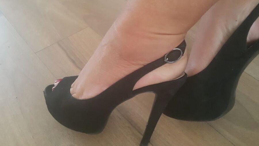high heels