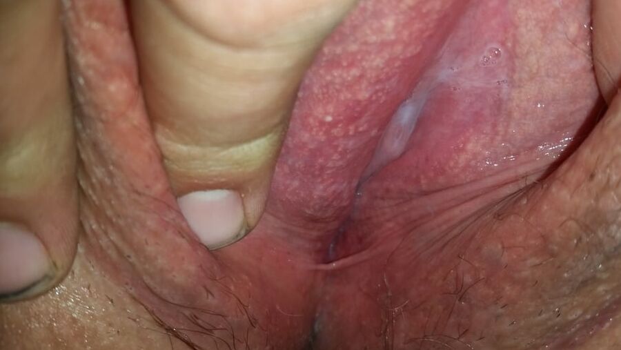 Cleaning creampie