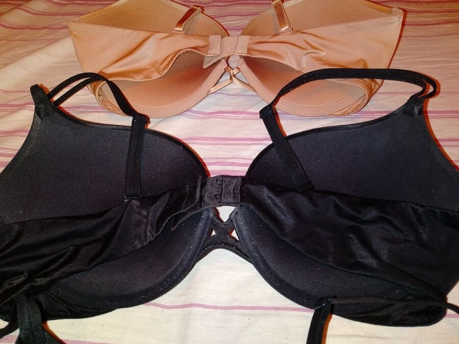 a small collection of bras vs my girlfriend