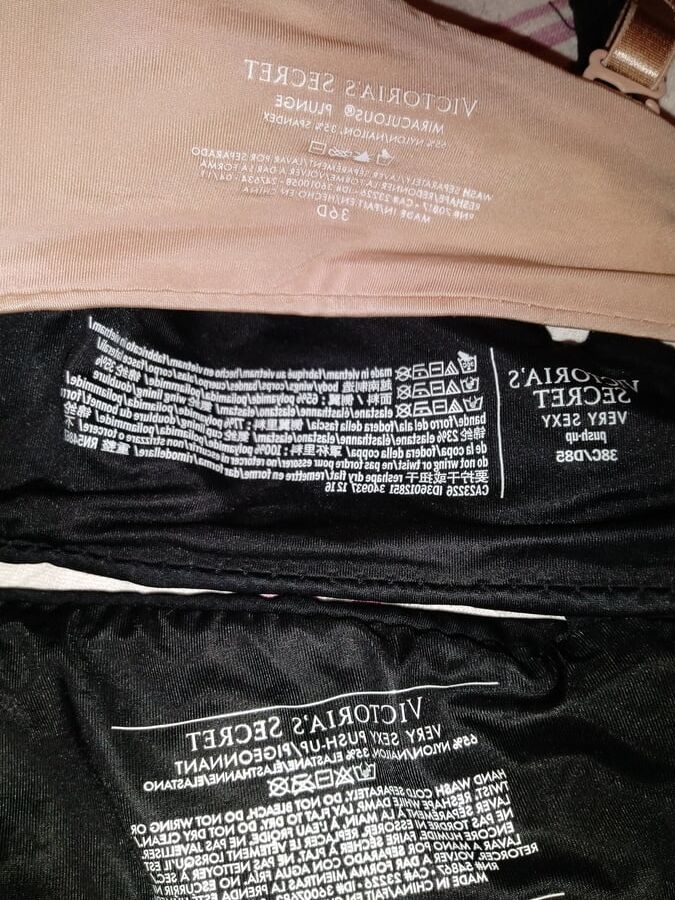 a small collection of bras vs my girlfriend