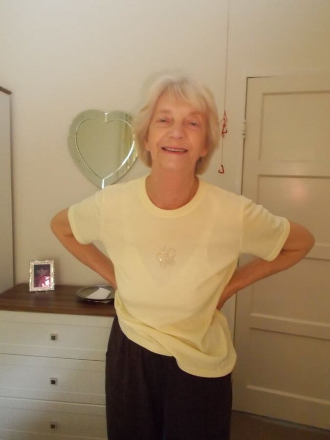 Grey haired granny Alma