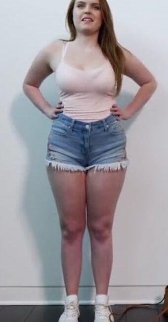 cut off shorts bbw