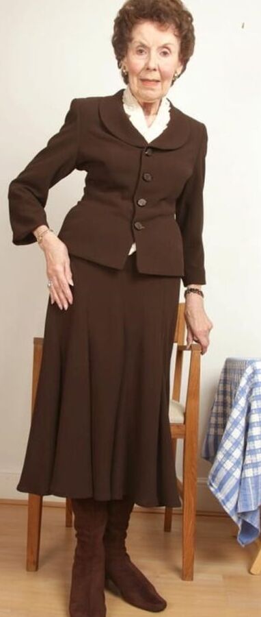 Erotic, elegant dream grandma
