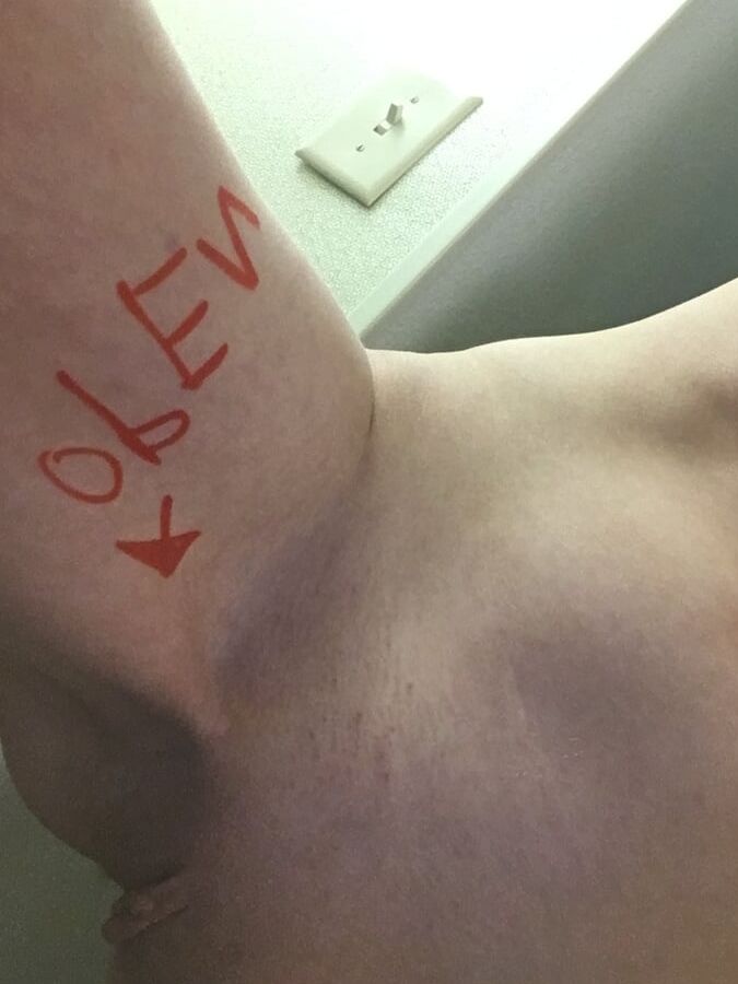 Someone got into the markers...