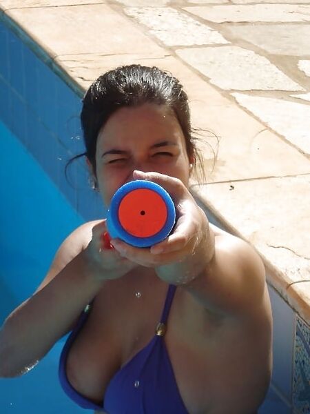 Accidental bikini nudity