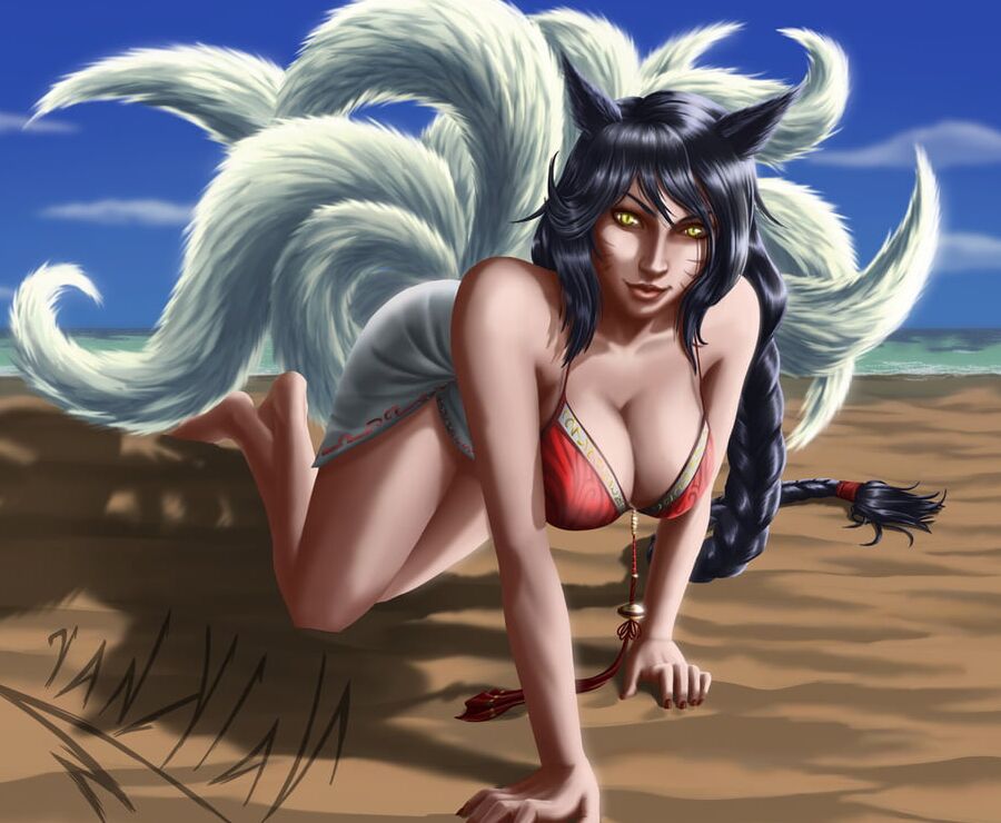 Porn Art: Ahri