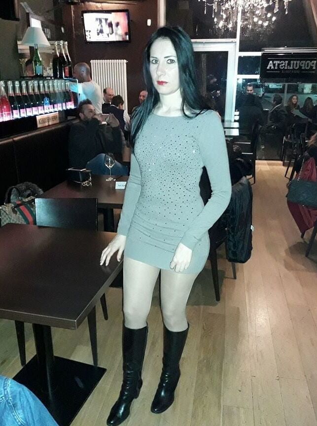 Slut milf disco pantyhose