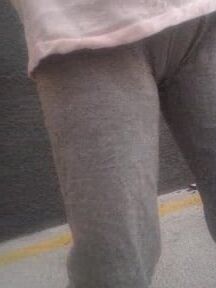 Camel toe, joggers up slit, granny, fat pussy and crack.