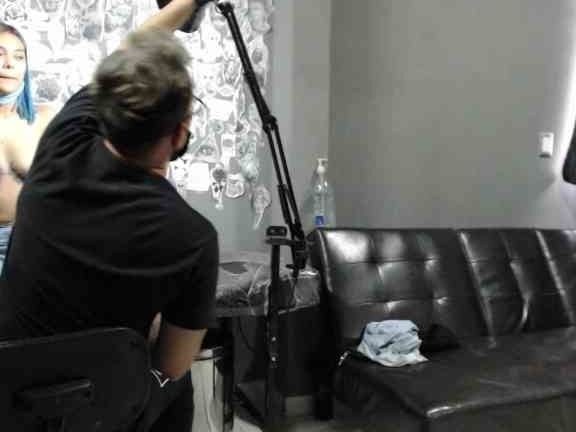 tattoo parlour voyeur