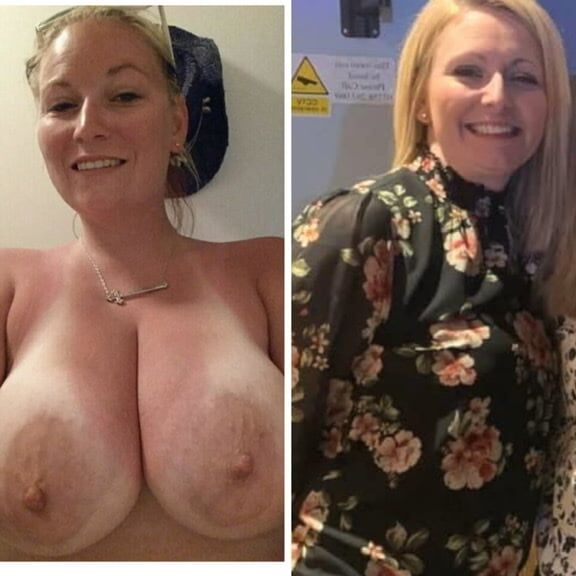 Average wives clothed unclothed