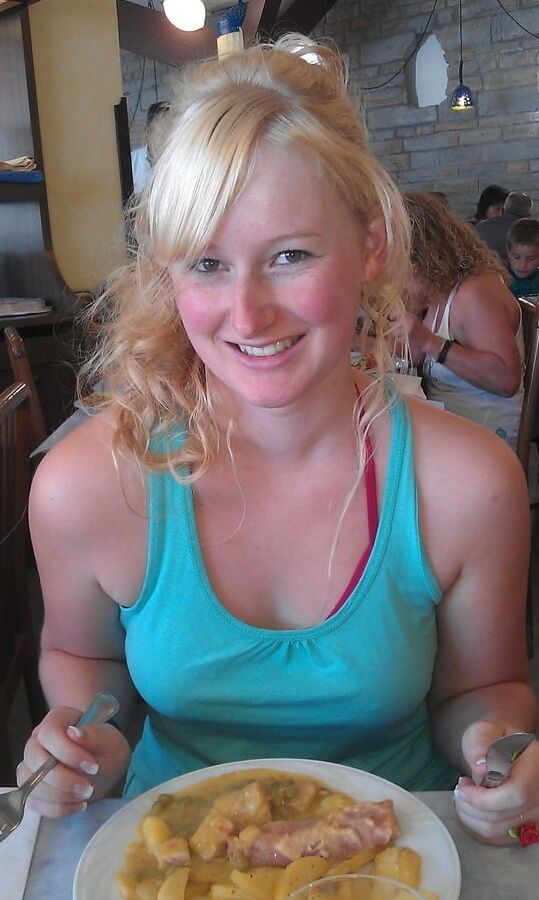 Blonde wife