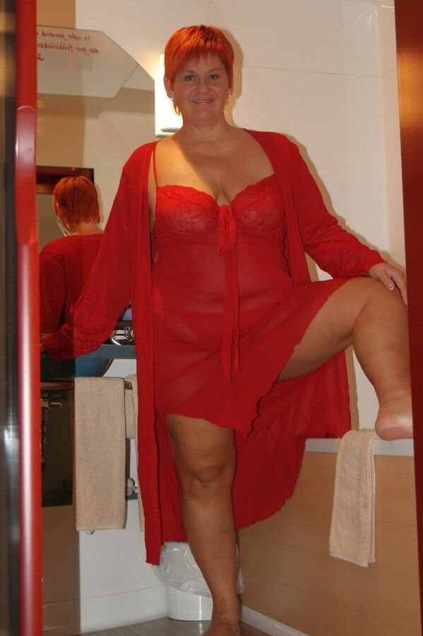 Posing in Red part ..