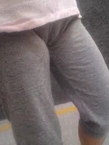 Camel toe, joggers up slit, granny, fat pussy and crack.