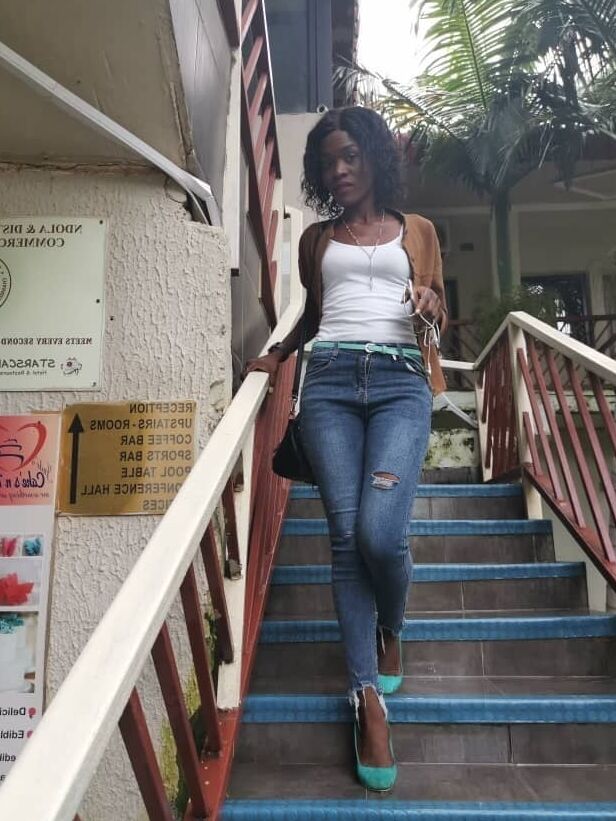 Black Zambian petit milf