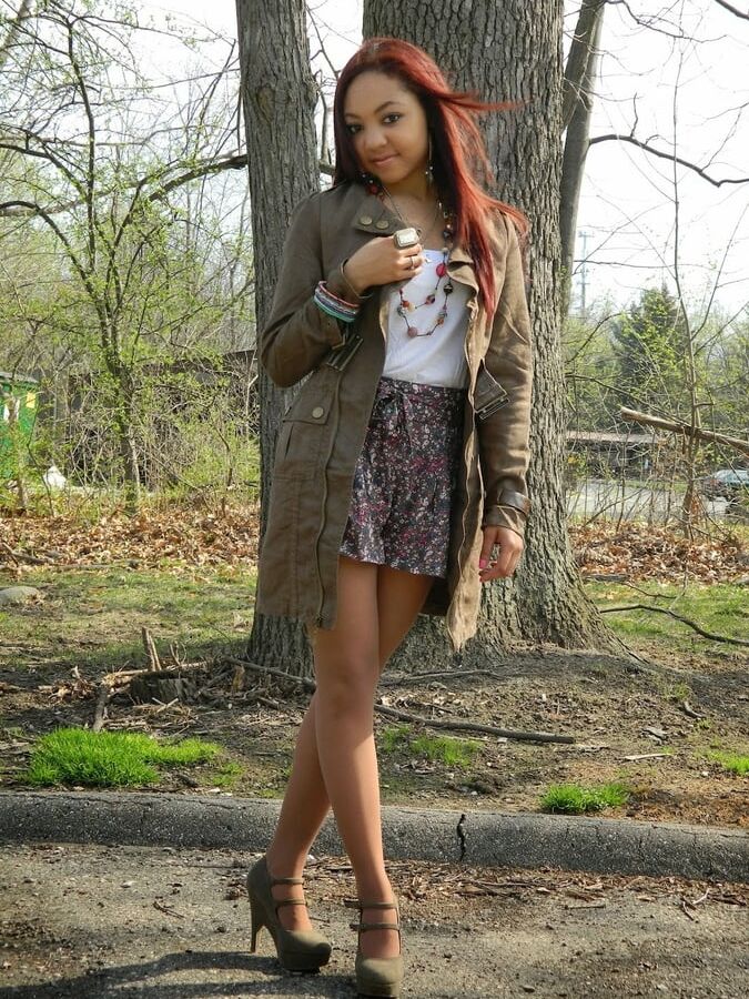ebony hotties in pantyhose