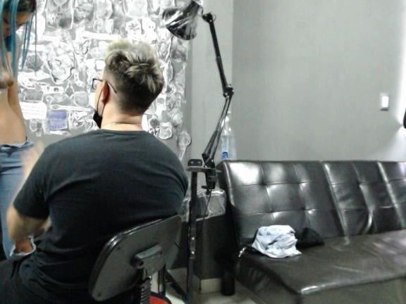 tattoo parlour voyeur