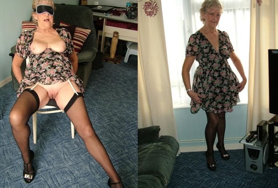 Grannies and matures dressed and undressed