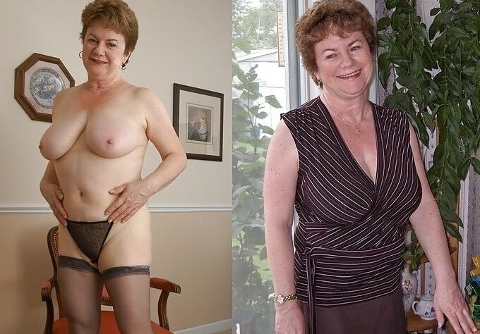 Grannies and matures dressed and undressed
