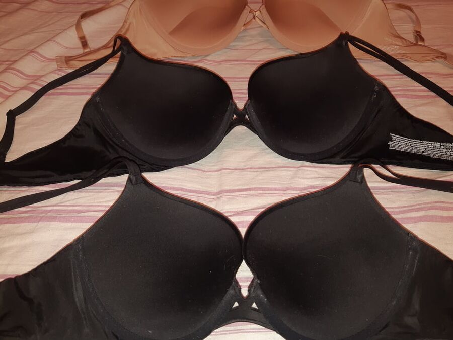 a small collection of bras vs my girlfriend