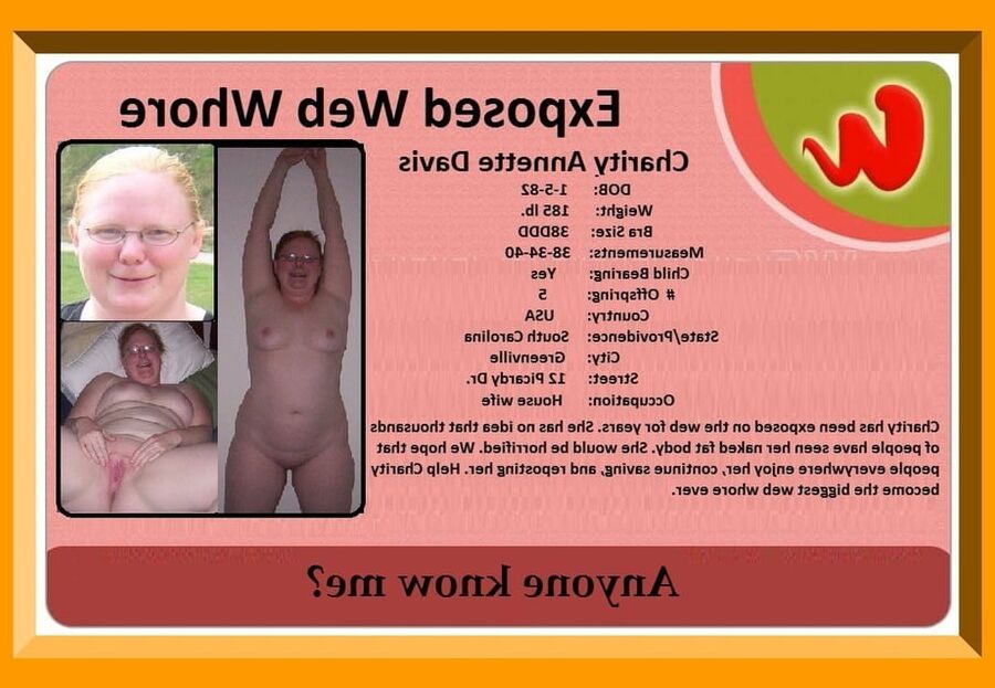 Expose Web Slut Charity
