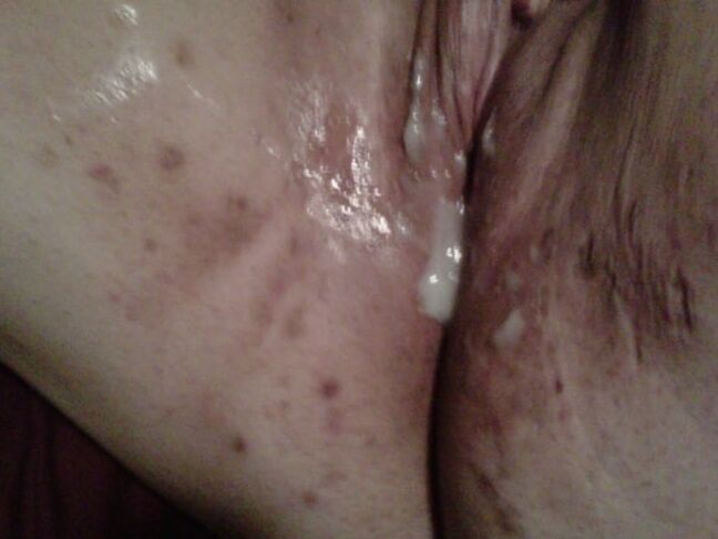 Cleaning creampie