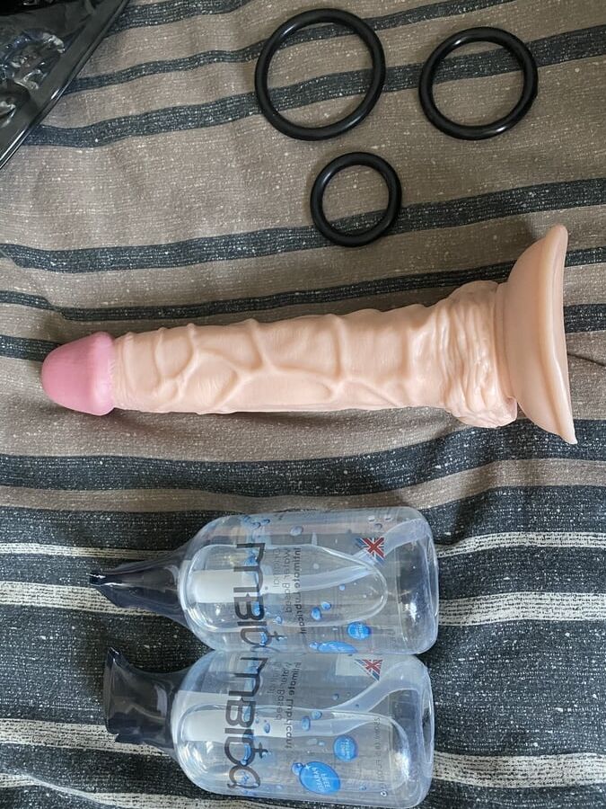 New toys arrived dildo fun