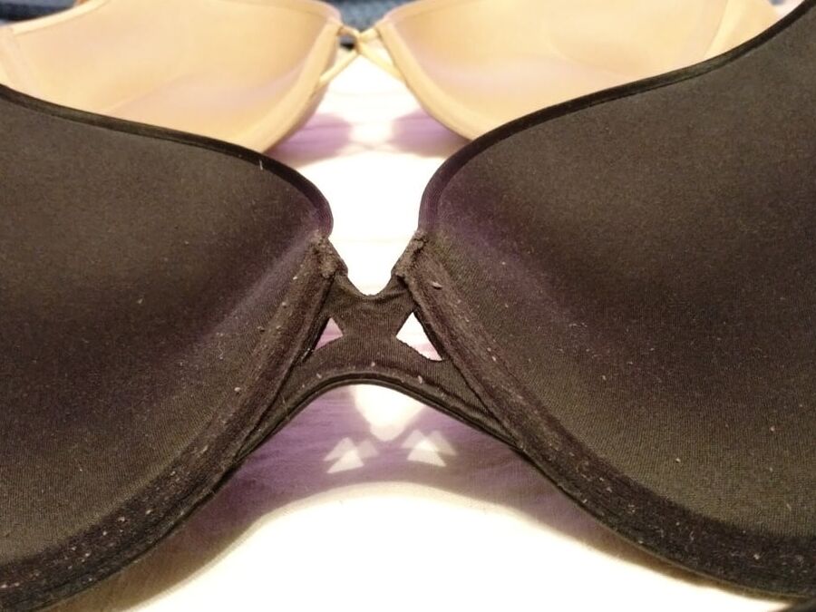 a small collection of bras vs my girlfriend