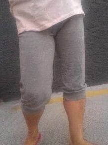 Camel toe, joggers up slit, granny, fat pussy and crack.