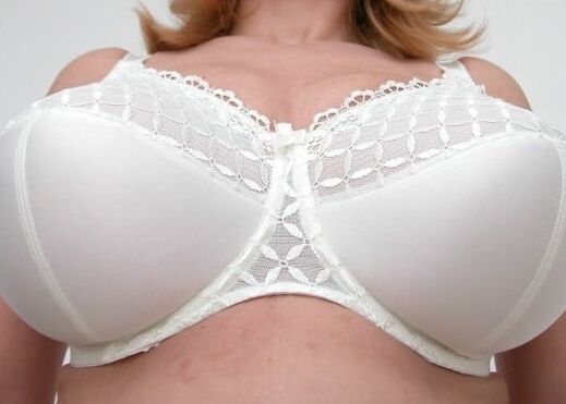 More mature tits in bra
