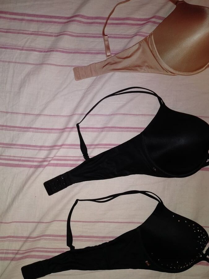 a small collection of bras vs my girlfriend