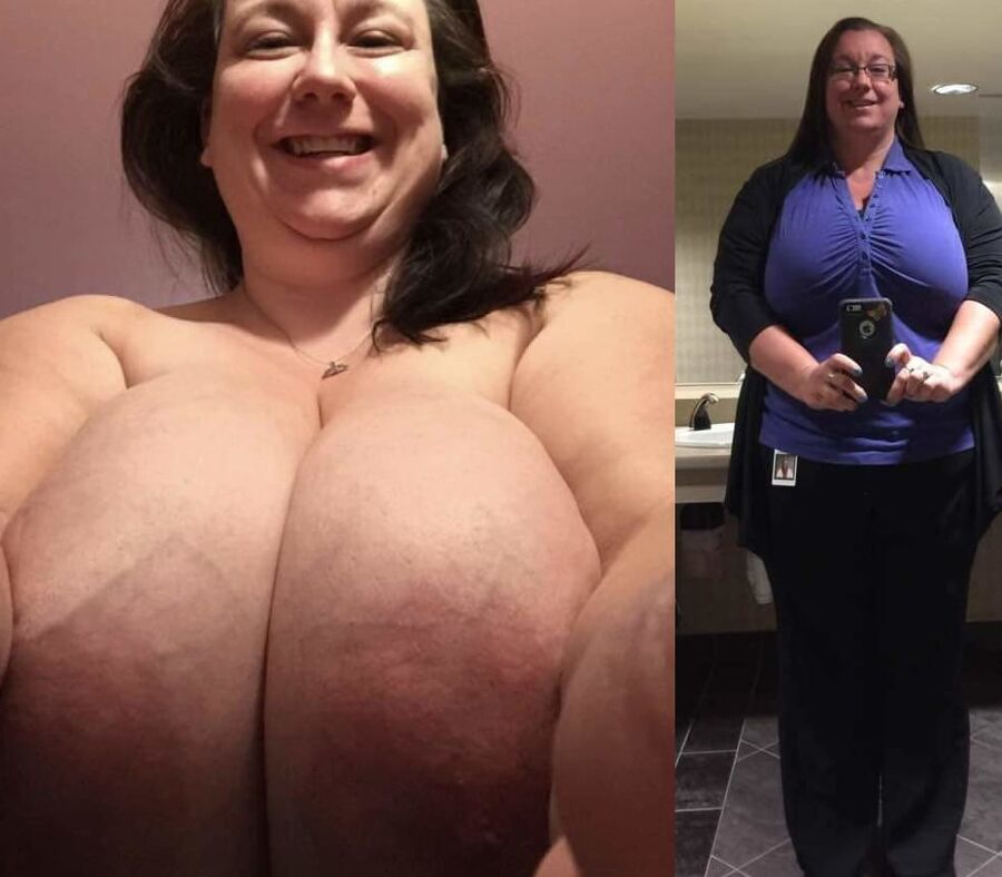 On off huge boobs