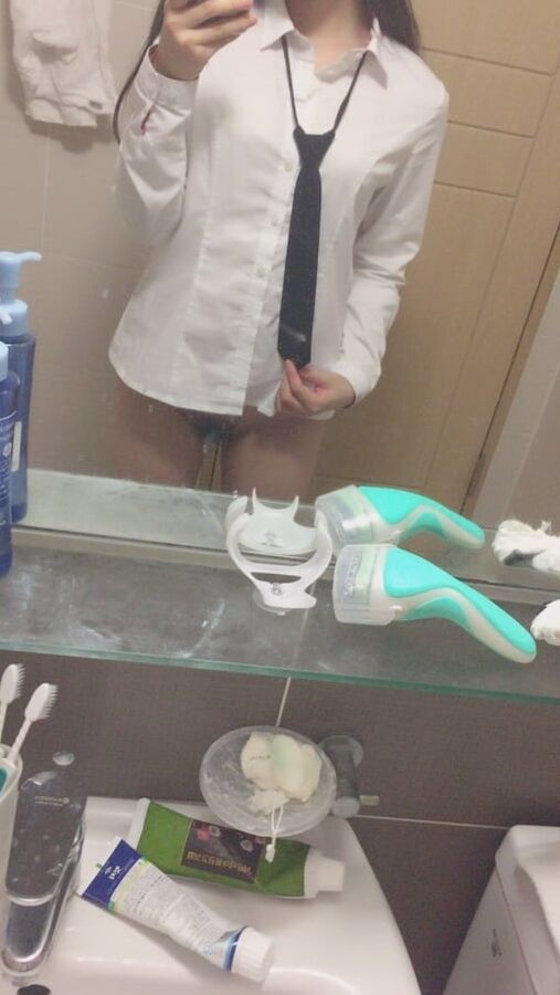 Korean student exposed