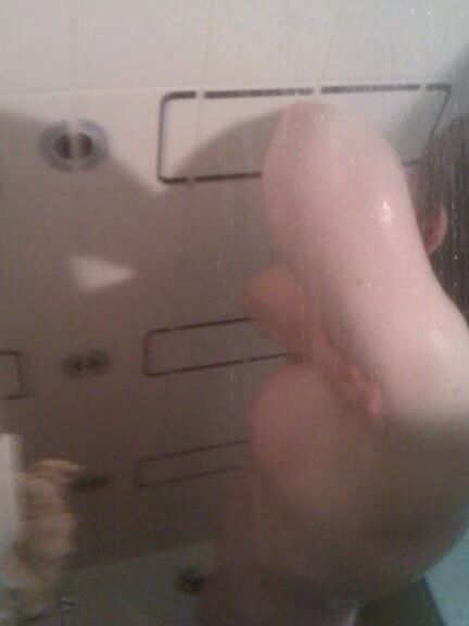 Mature shower time
