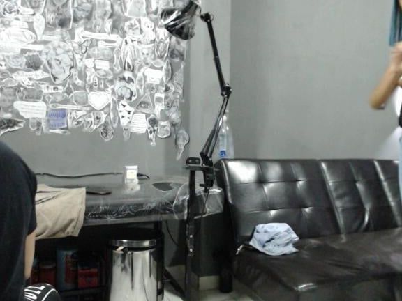 tattoo parlour voyeur