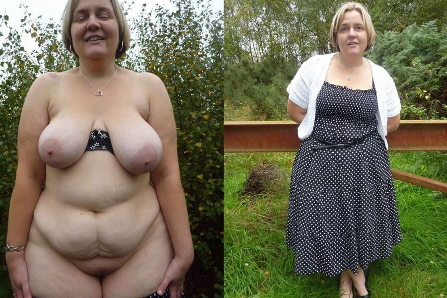 Average wives clothed unclothed