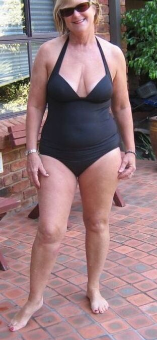 Sexy in one-piece swimsuits