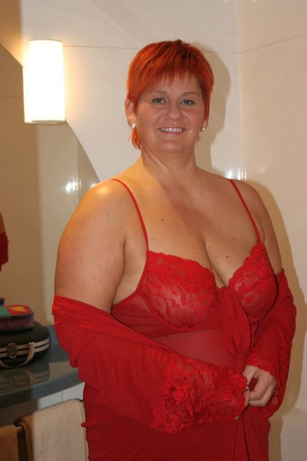 Posing in Red part ..