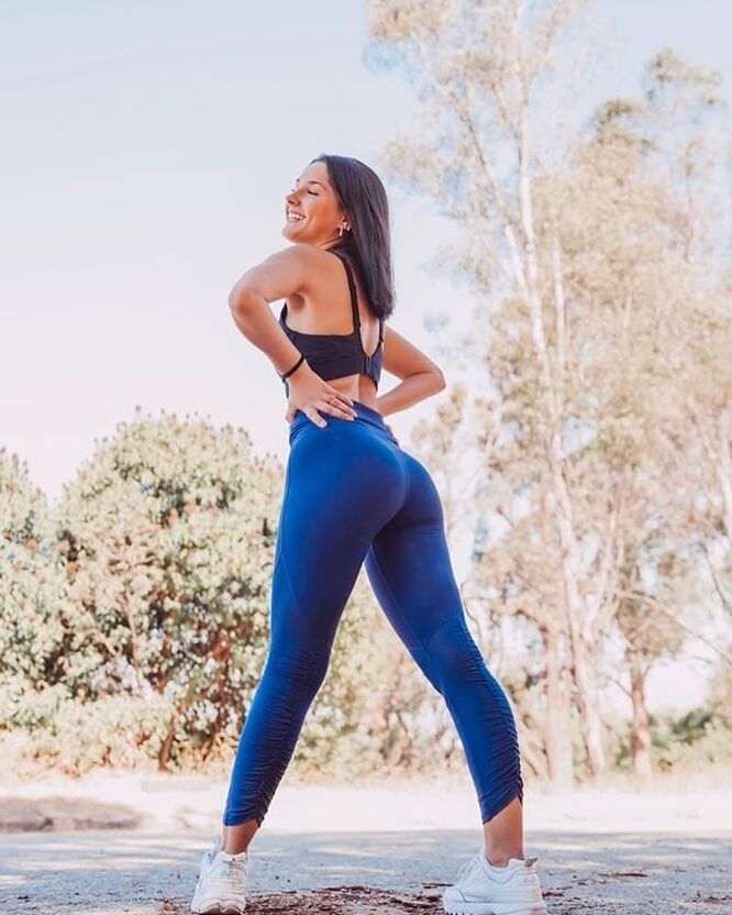 Yoga and Latex Pants