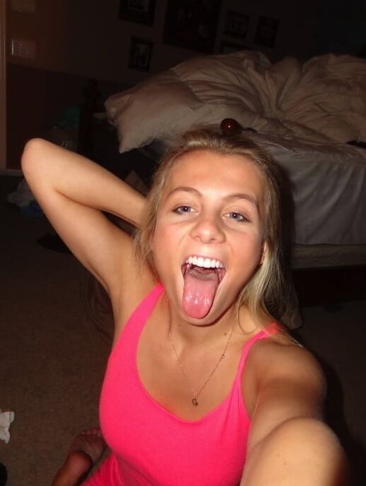 Blonde slut expose