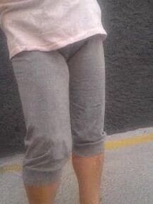 Camel toe, joggers up slit, granny, fat pussy and crack.